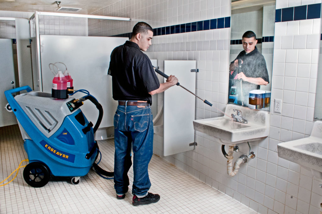 Restroom Cleaning | Riveras Janitorial Services