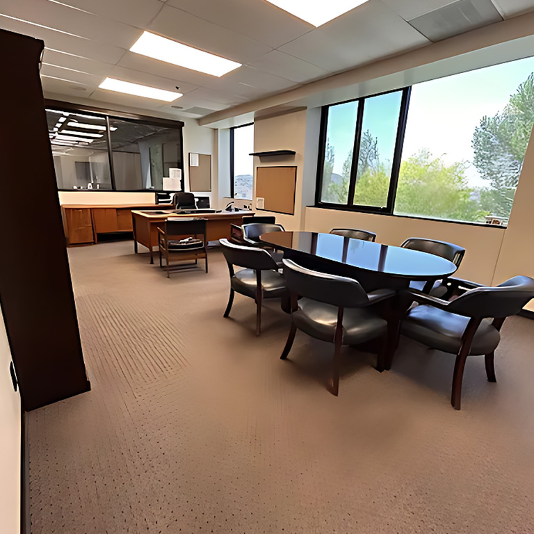 Sanitized and organized office workspace in Thousand Oaks, CA