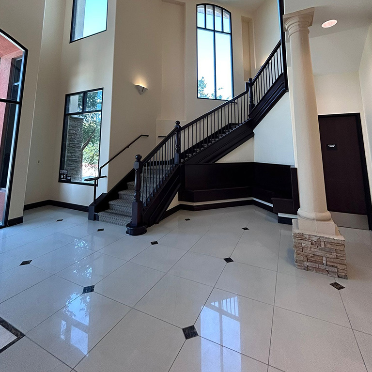 Green cleaning products used by janitorial company in Simi Valley.