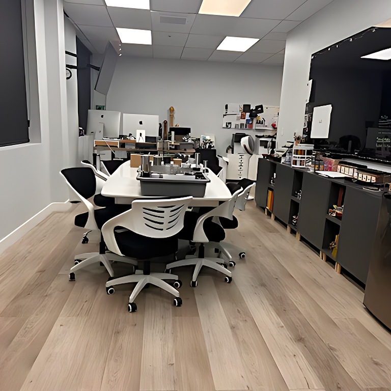 Expert performing hard floor care and maintenance in Ventura