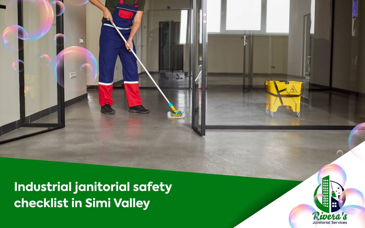 PPE inspection using the Industrial Janitorial Safety Checklist in Simi Valley