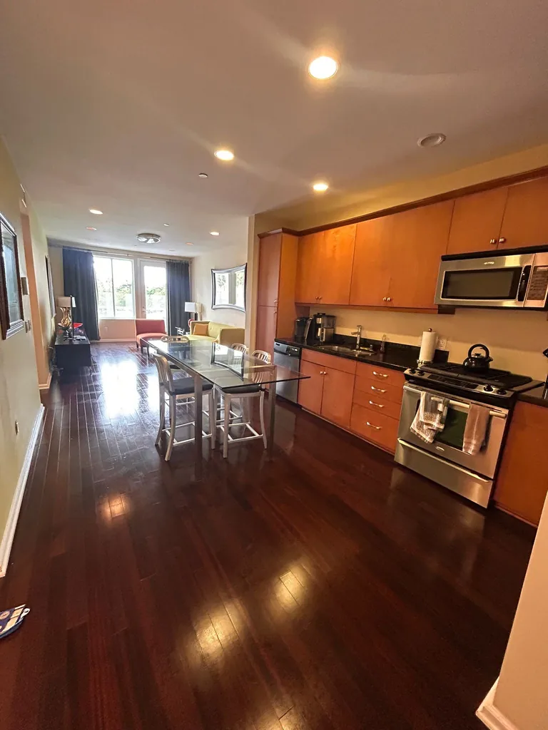 Janitorial Services - living room cleaning