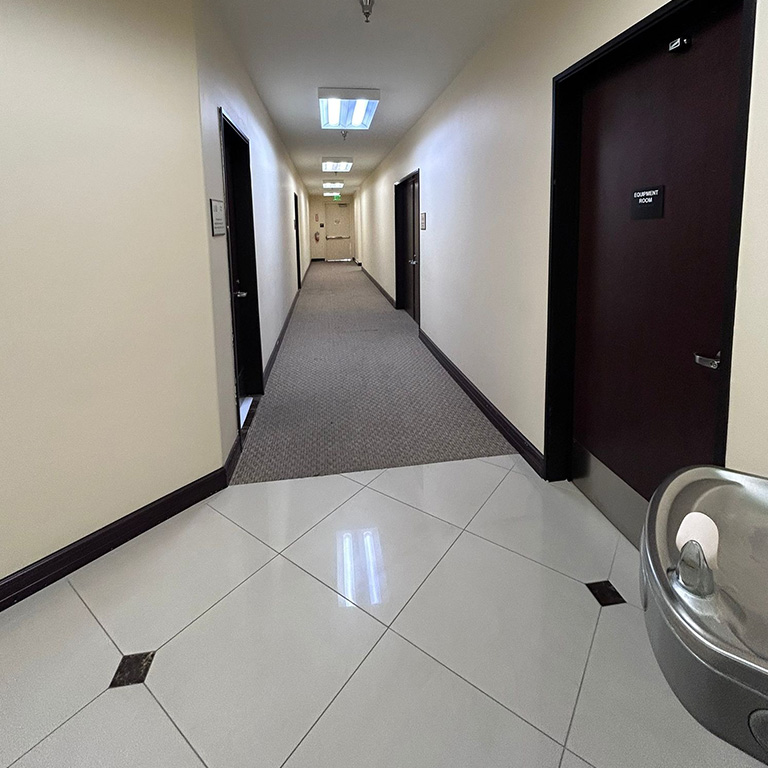 Professional janitorial team cleaning a modern office in Simi Valley