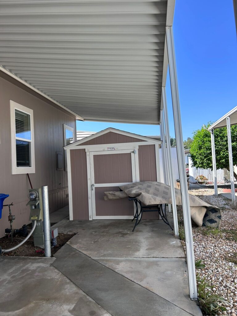 Technician scrubbing floors after construction to restore shine.