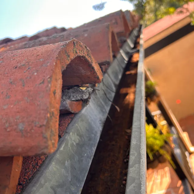 Rivera´s Janitorial Services LLC | Gutter Cleaning Process 1